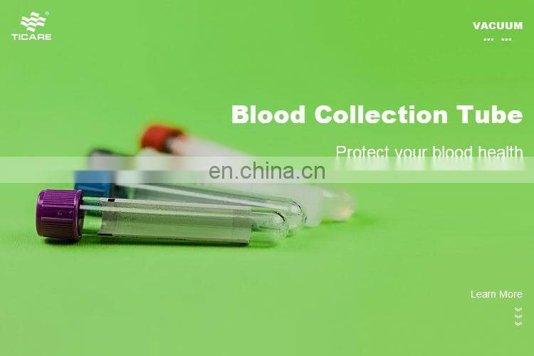 High Quality Plain Vacuum Blood Collection Tube