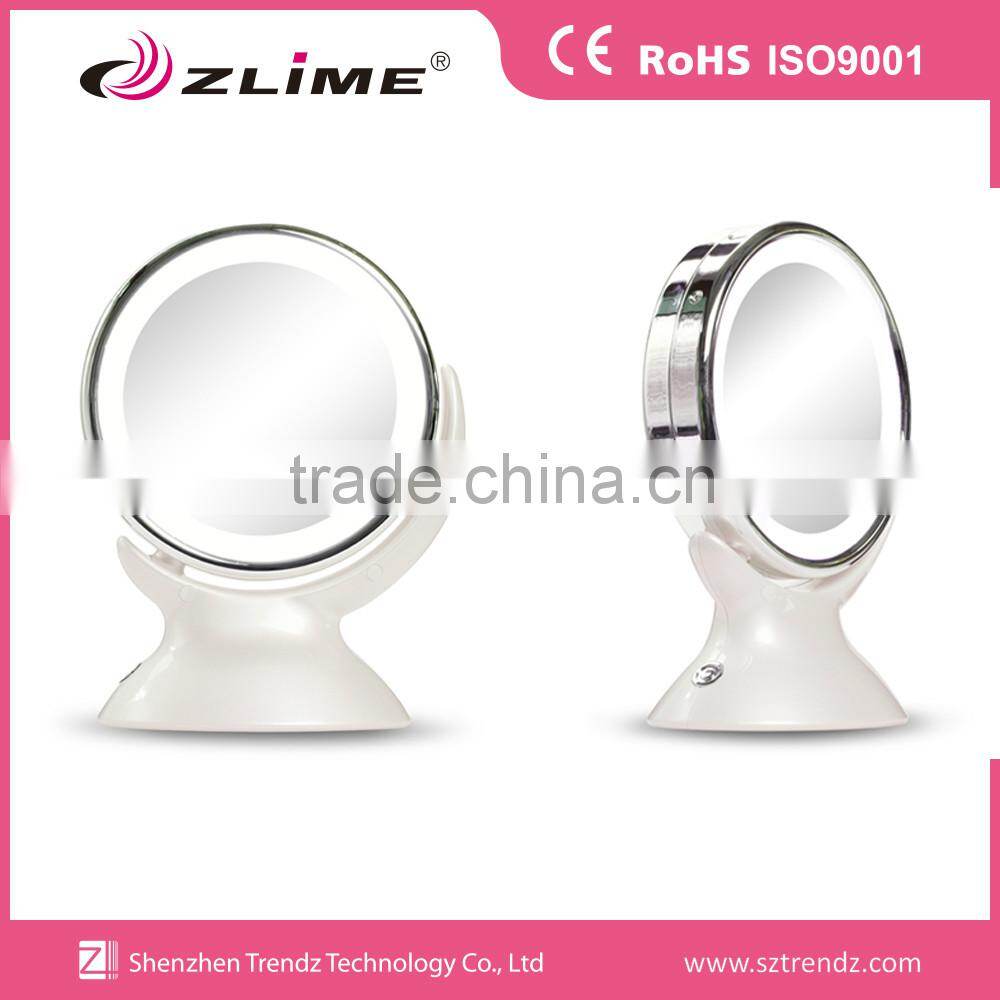 Factory Wholesale alibaba china led makeup mirror with light, lighted makeup mirror