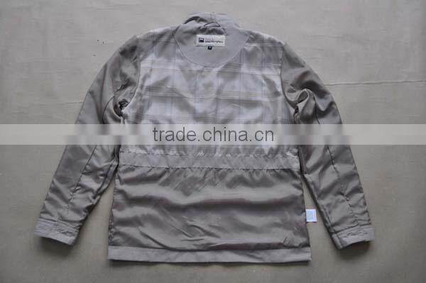 garment factory mens plain windbreaker jacket