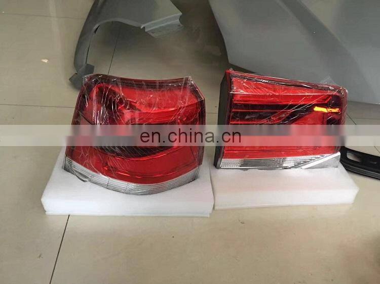 changzhou auto accessory factory body kit for land cruiser fj200 body kit 2008 upgrade to 2016 2018 old upgrade to new version