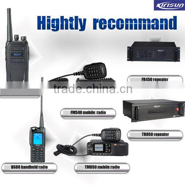 Kirisun PT8100 dmr radio Professional vhf 66-88 MHZ Mobile Radio