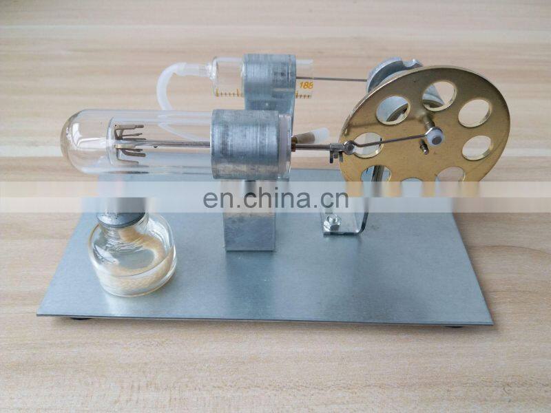 Funny DIY Mini Air Stirling Engine Motor Model Educational Steam Power Toy Electricity Learning Toys For Children Adult