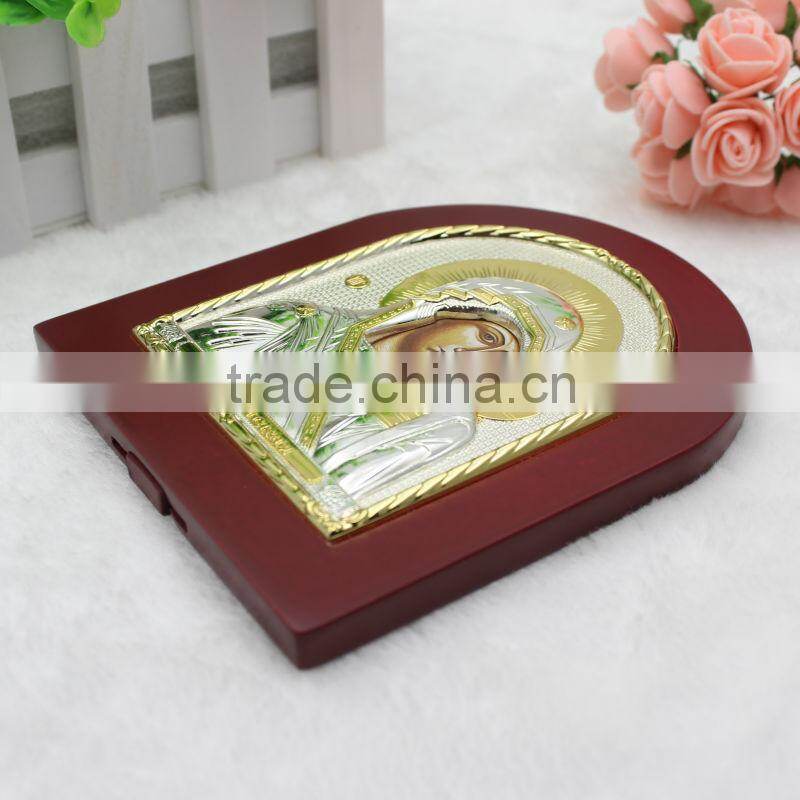 Virgin Mary Kazan Silver Icon