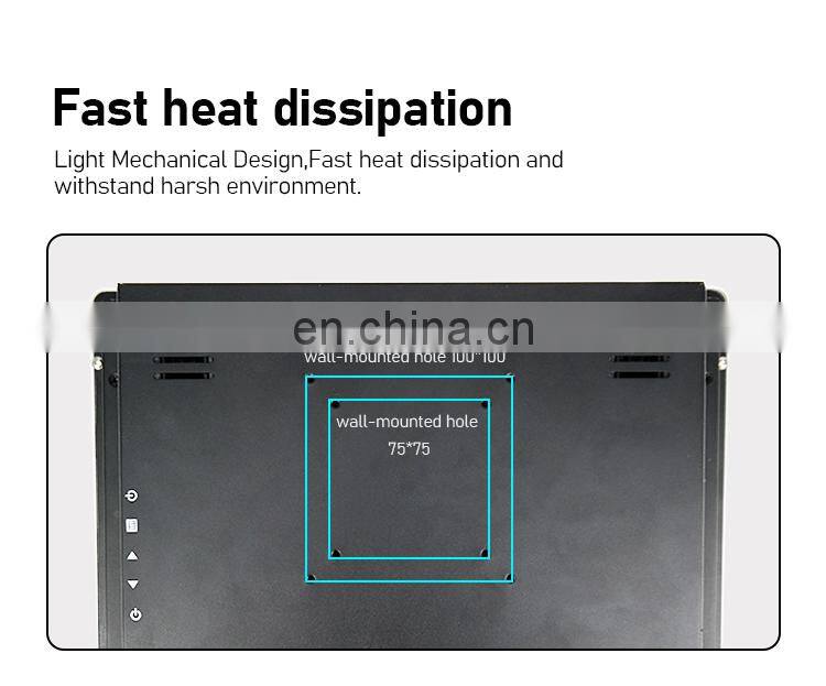 Metal case All in one electronic cash register/pos systems built in WIFI for restaurant