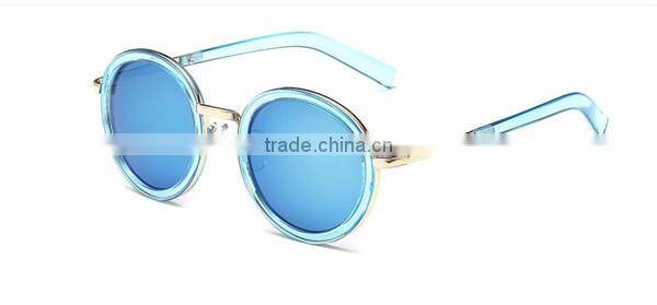 men women revo vintage shade round lens reflective mirror out door sunglasses