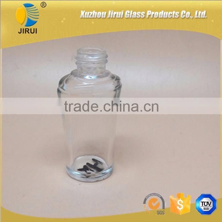 30ml clear lotion glass bottle
