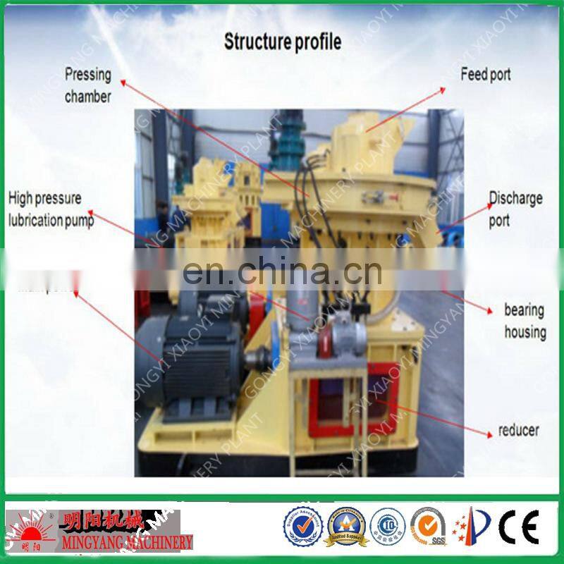 No pollution vertical ring die mini pellets production