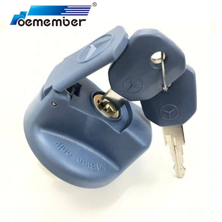 OE Member AdBlue Lock Fuel Tank Filler Blue A0004704405 0004704405 81154026027 0019881860 for Mercedes Benz Actros