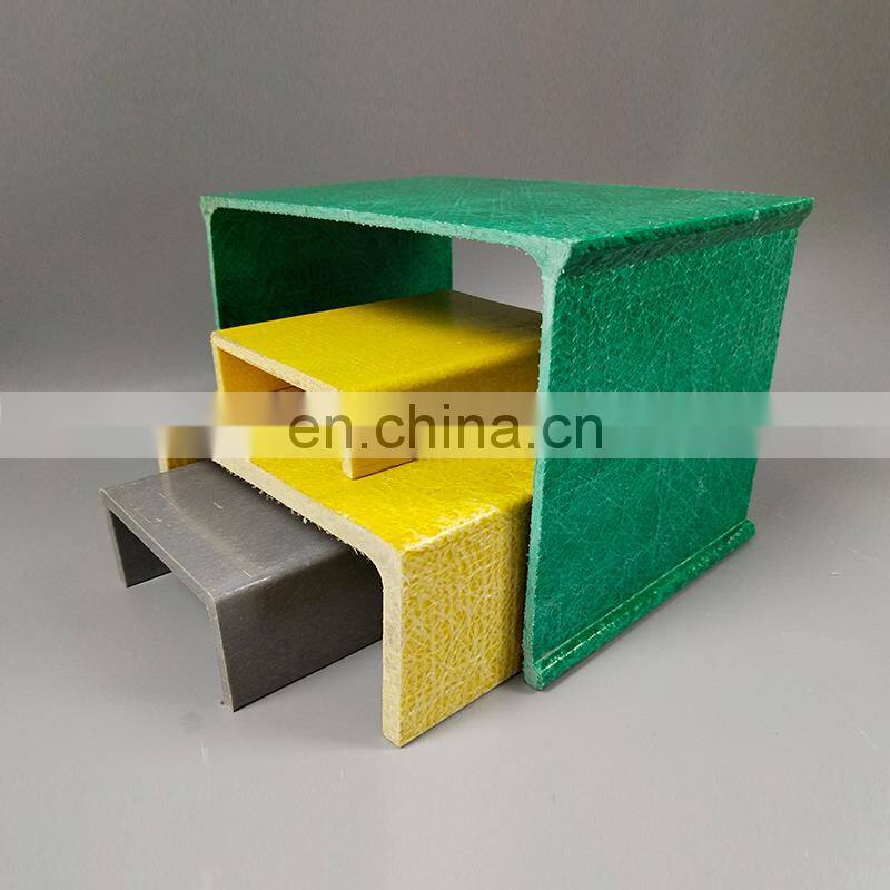 Fiberglass reinforced plastic pultruded profiles round pipe tube