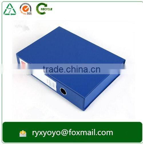 factory price balck a4 size lever arch file box