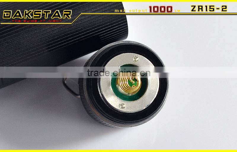 DAKSTAR NEW ZR15-2 XM-L U2 1000LM 18650&26650 Zoom Dimmer Flashlight LED Flashlight