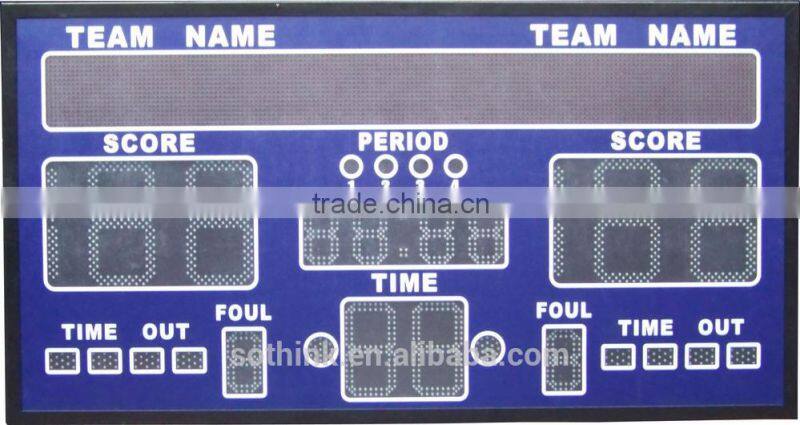 Wholesale multi-sport electronic scoreboard in LED display
