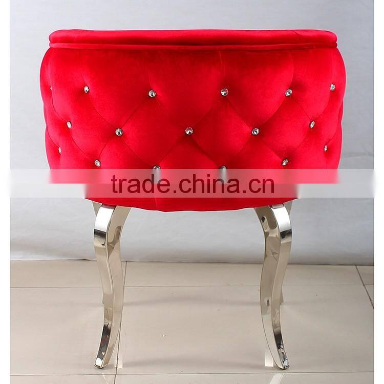 Modern fabric cafe chair and recreational chair