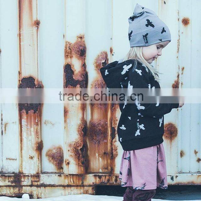 Ins Hot Sale Baby Cotton Printed Spring & Autumn Headwear Newborn Baby Cap Kids Hats