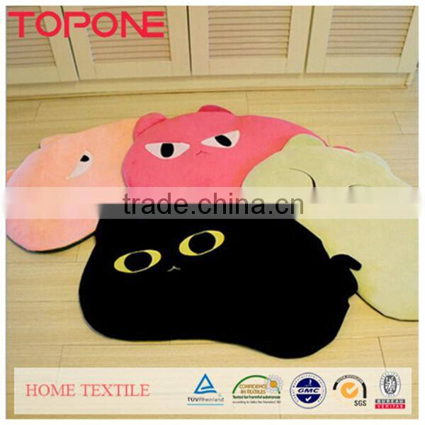 Professional factory cheap anti-slip emoji bathroom floor mat