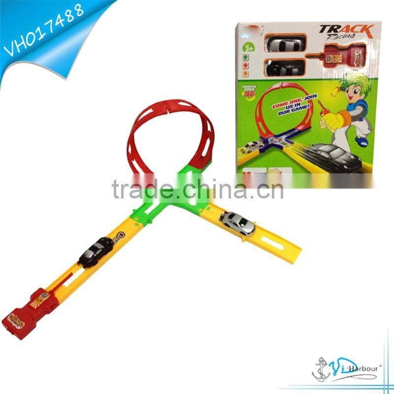 Hot Sellling New Design Plastic Slot Car Track Toys Sets