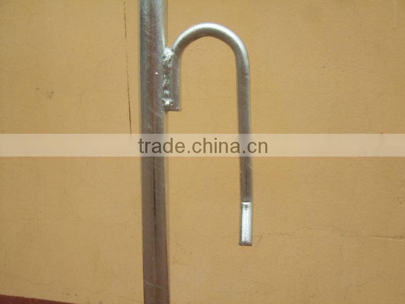 Hot dipped Galvanized crowd control barrier panel