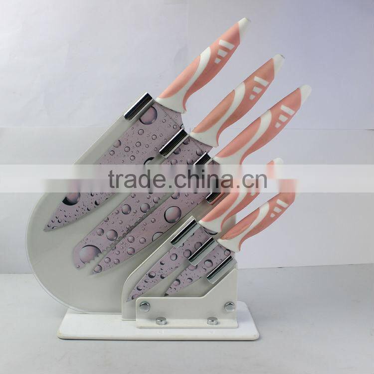 Fashion Printing kitchen knife set
