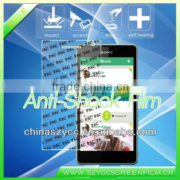 Explosion-proof Anti-shatter PAC Screen Film For Sony Xperia ZR(PayPal available)