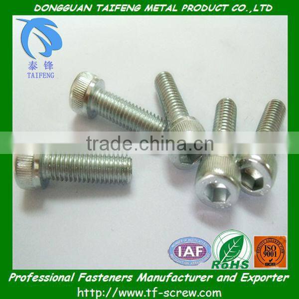 galvanized knurled socket cylinder head bolt
