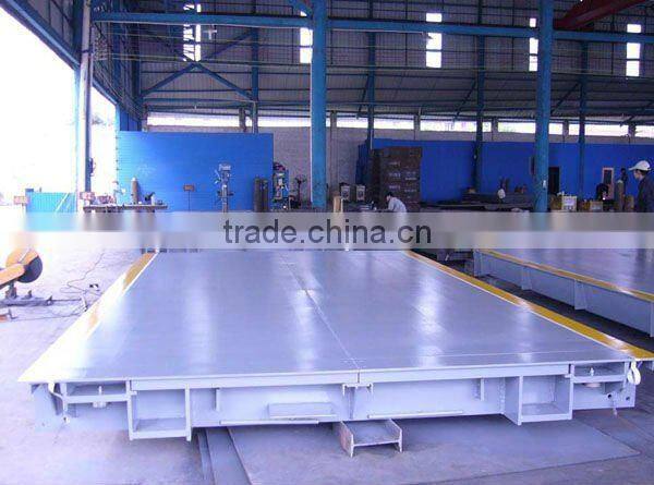 Truck weighing scale