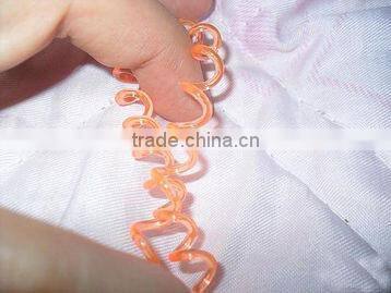 Colorful telephone wire hair band