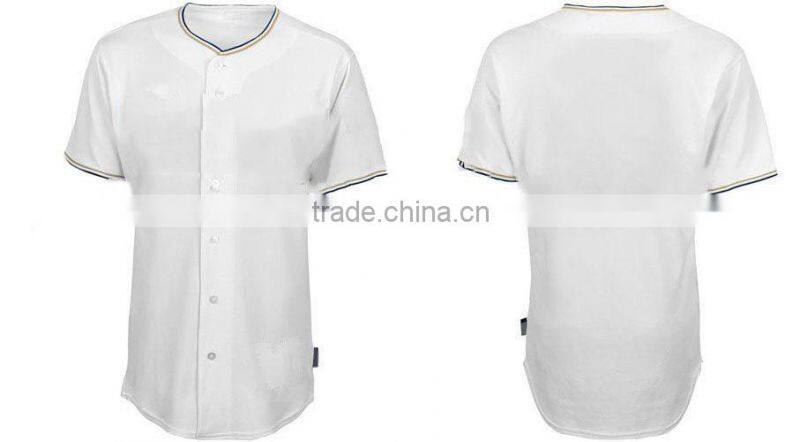 Digital printing anti-uv custom dry fit New York baseball jersey
