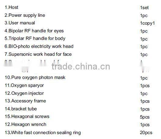 2015 NEW 96.4% oxygen jet peel/hyperbaric oxygen bar machines for facial rejuvenation