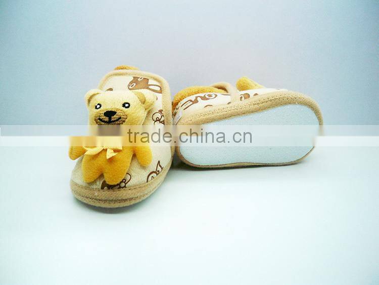 Babyfans Cotton Fabric With Cartoon Design Soft Baby Shoes