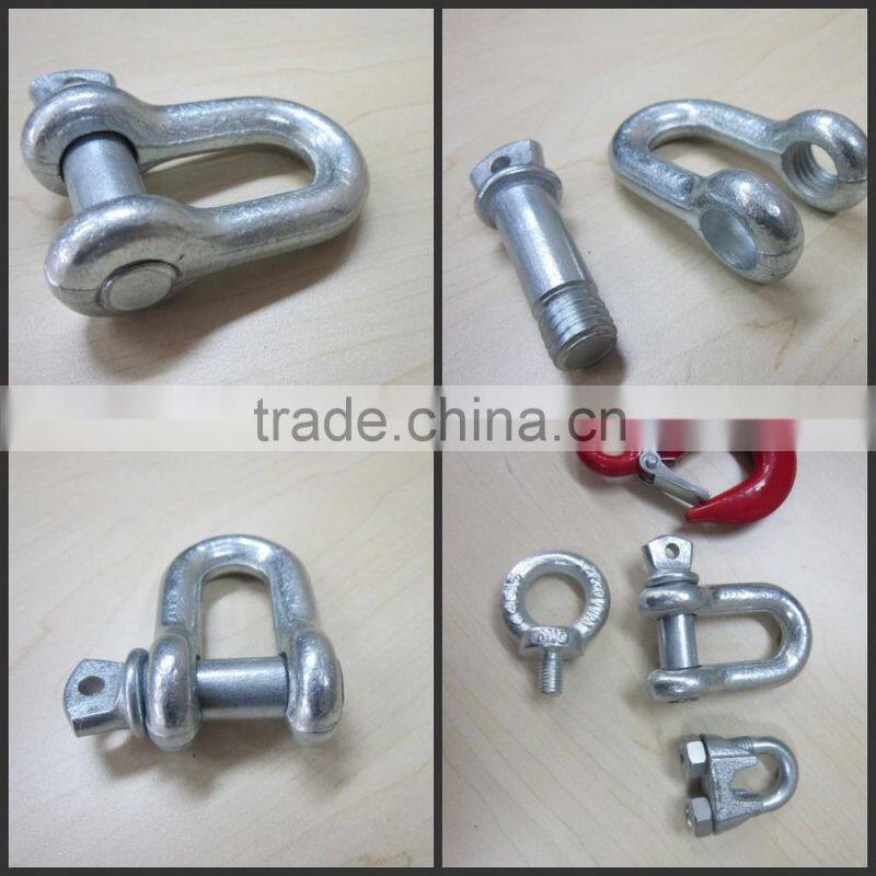 5/8" Bow Steel Shackle Anchor Tow Winch - 3-1/4