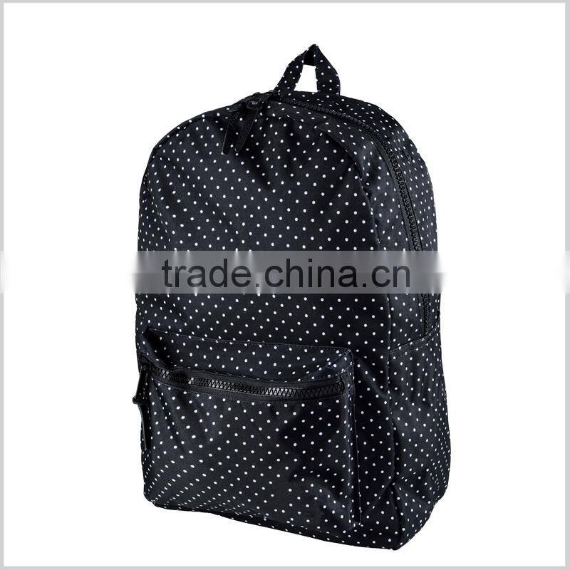 high quality small quantity order design your logo cute backpack for high school girls