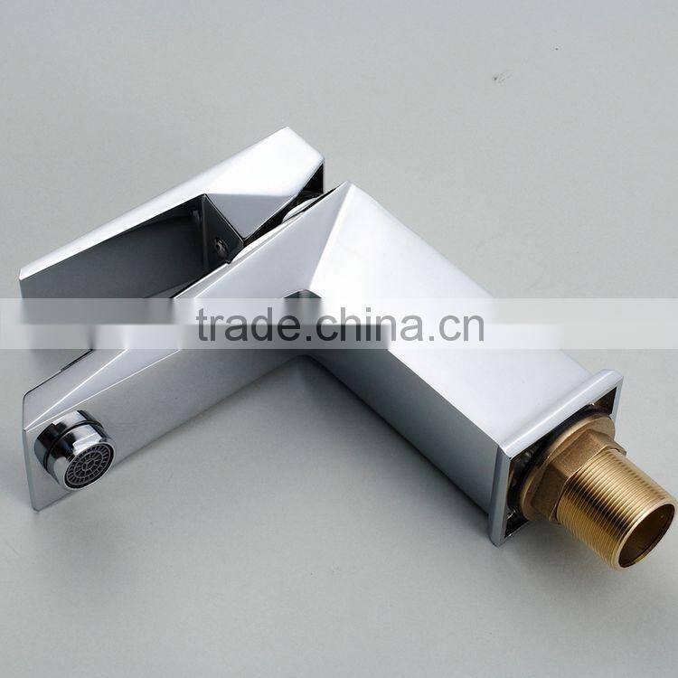 luxury single handle brass basin faucet