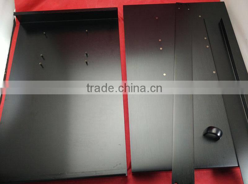 Manufacturer powder coating black electronic box cover