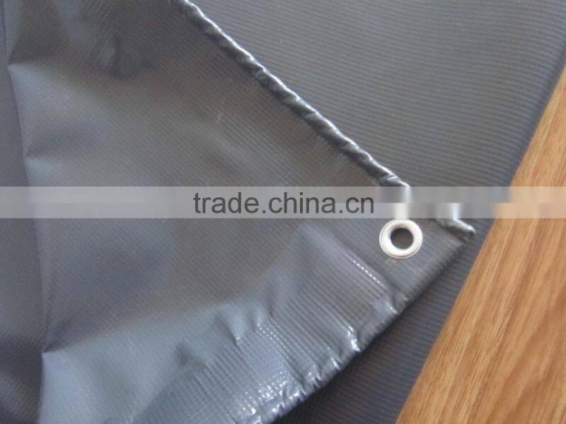 650gsm pvc coated fabric tarpulin 1000D 9*9 mesh 10m x 20m for agricultural crop fumigation tarpaulin cover tarp