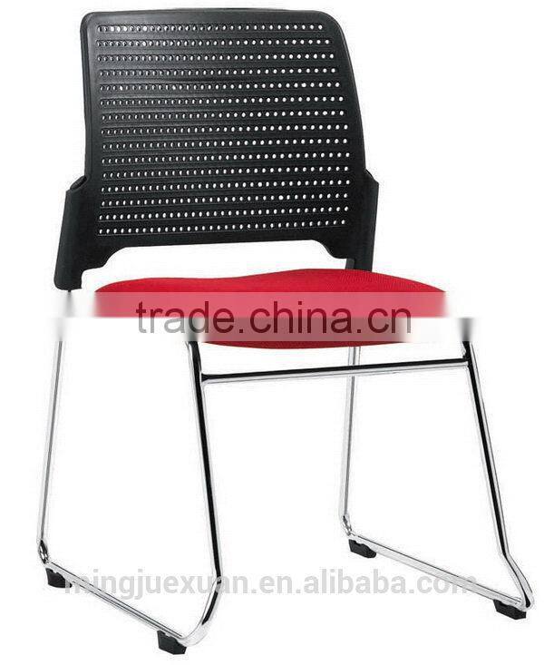 Cheap hot-sale pvc stacking visitor chairs
