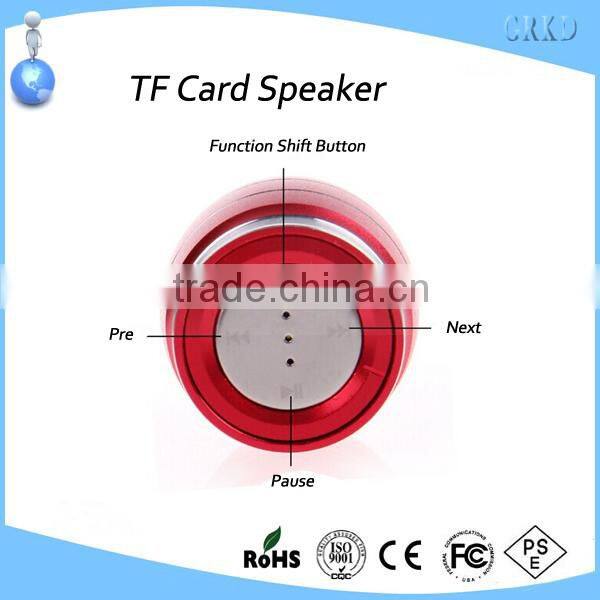 New promotional mini mp3 speaker with micro sd card support