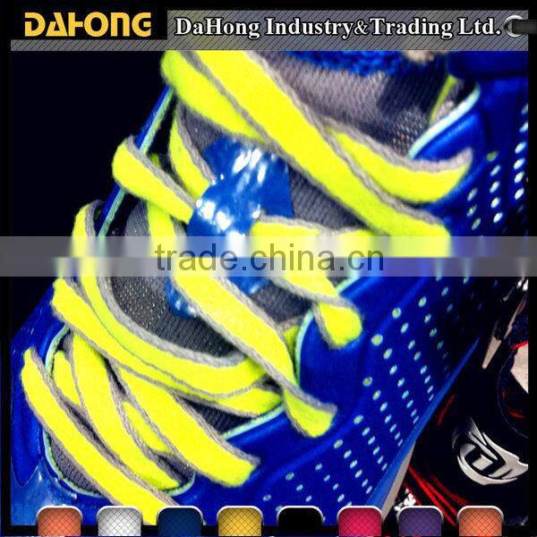 china OEM reflective 3M shoe laces manufacturer
