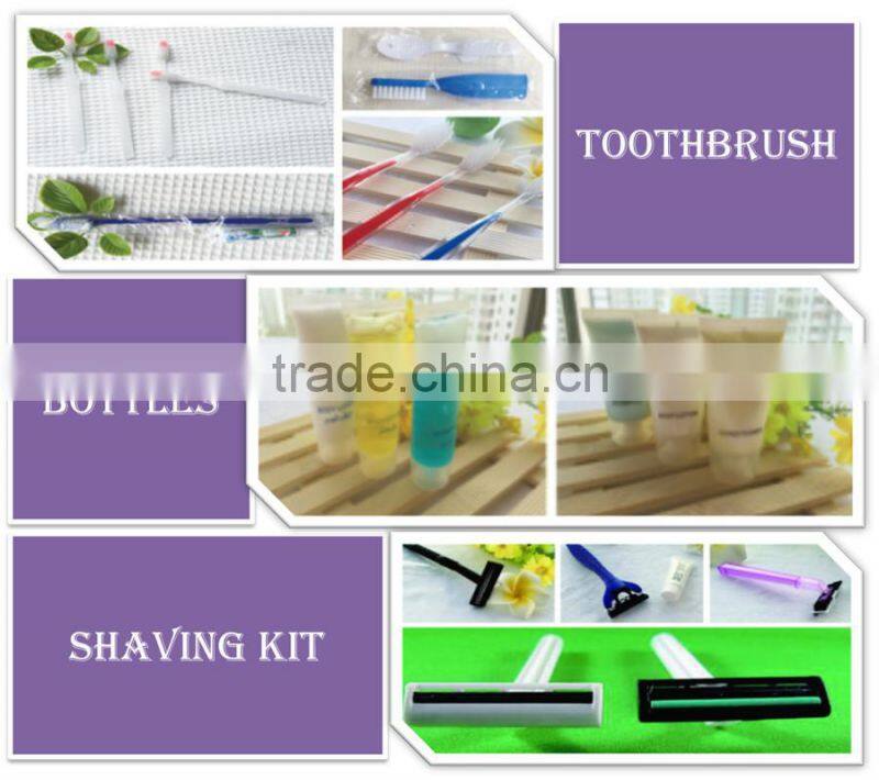 Airline toothbrush set