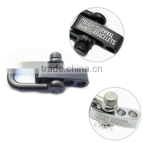 2016 hot sale survival kit D-shackle for paracord bracelet wholesale alibaba recommend