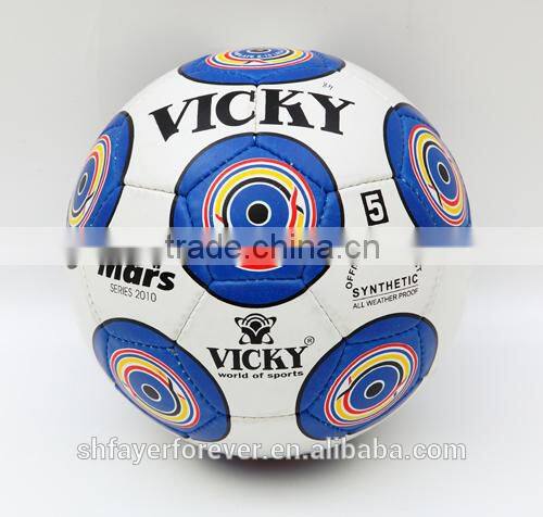 Eco Friendly PVC Promotion Soccer Ball with Great Roundess,Stability and Elasticity