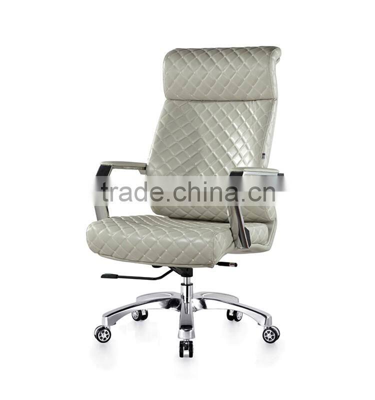 Guangzhou supplier high quality Executive Office Chairs various design luxury leather boss chair