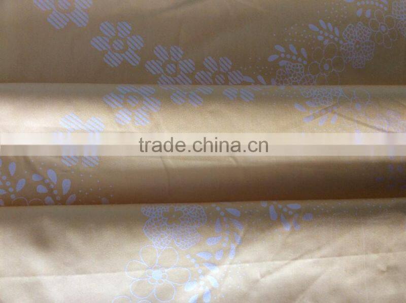 80*50D/200*195 TC pigment printed fabric for home textile and beddings