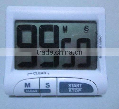 Large LCD Plastic Digital Countdown and Up Timer