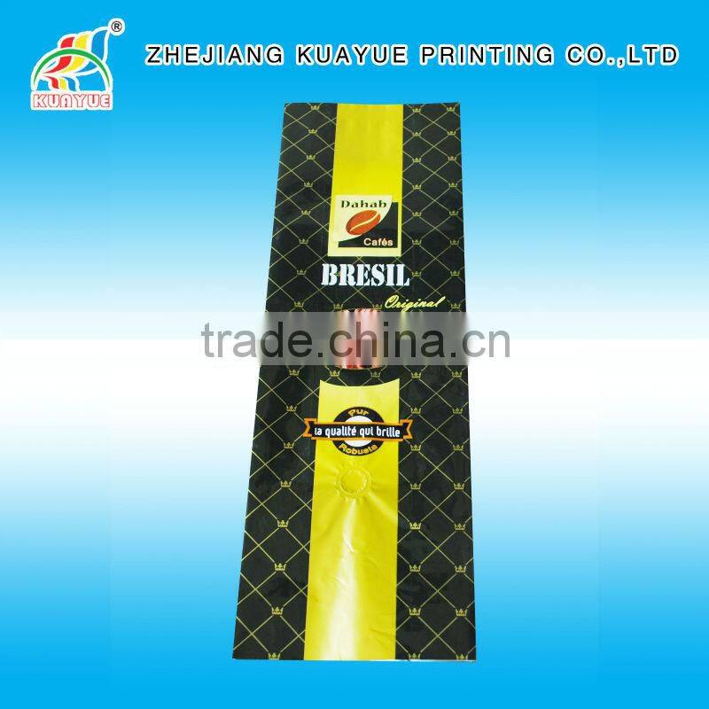 Customized Durable Coffee Bag with Valve - Your Best Coffee Packaging Solution!