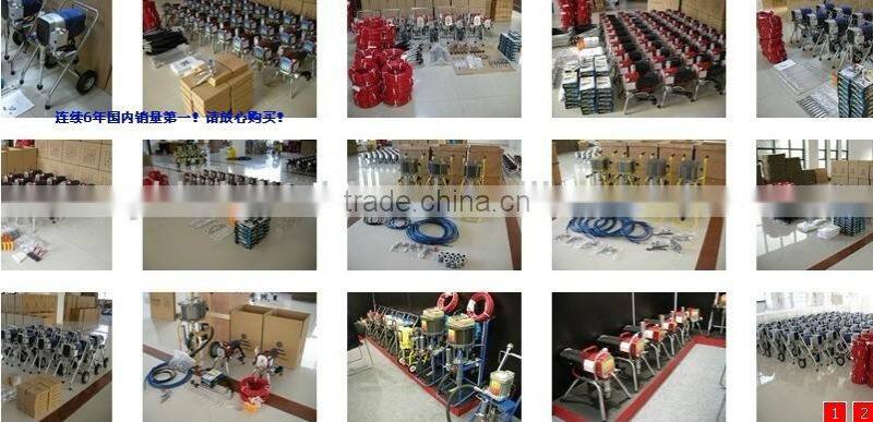 GP1234 high pressure airless sprayer 34:1 5.6L/min 0.3-0.6mpa 100time/min cylinder dia.125mm