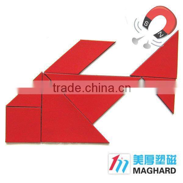 right angled isosceles triangle Magnetic Jigsaw Puzzle Educational Toy