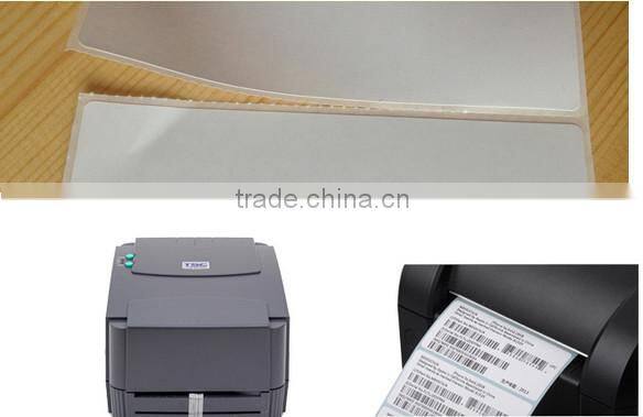 Self adhesive blank label sticker for Zebra thermal printer