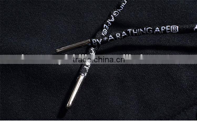 2015 hot whosale high quality cardigan embroidery with hood camouflage for insert hoodie