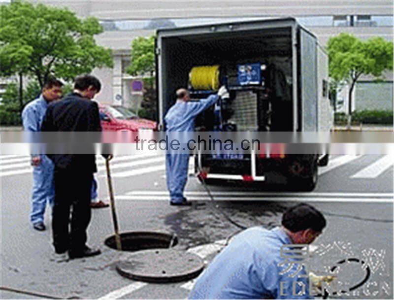 150 bar 50l/min 24HP Honda engine electric high pressure water jet cleaner water jet pipe cleaner