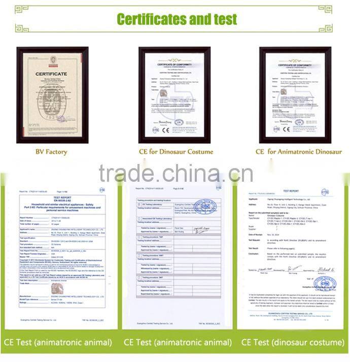 Remote control Animatronic Dinosaur model T-rex